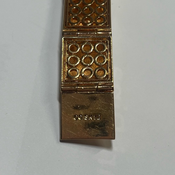 CC Skye Pave Stud Bracelet Gold HR10-5 - Picture 7 of 8